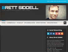 Tablet Screenshot of brettsiddell.com